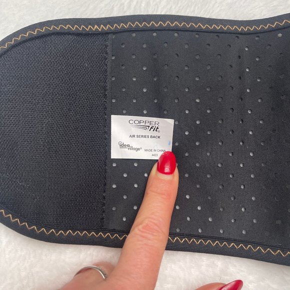 NEW Copper Fit Elite Air Back Brace Support Breathable, 30-50 Inches Waist - Picture 13 of 16